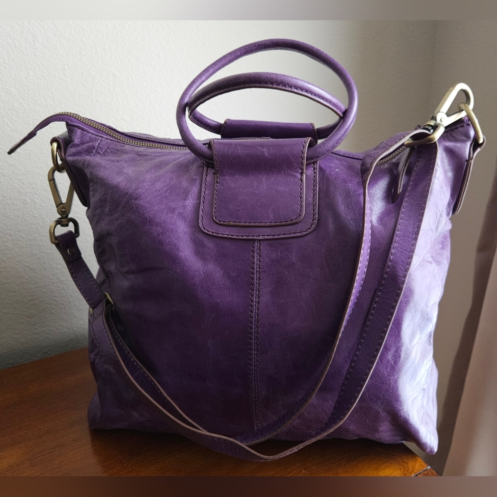 Hobo (The Original) Sheila Large Purple Satchel (Never Worn)